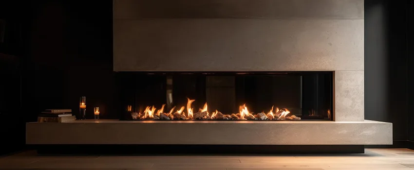 Gas Fireplace Ember Bed Design Services in Wauwatosa, Wisconsin