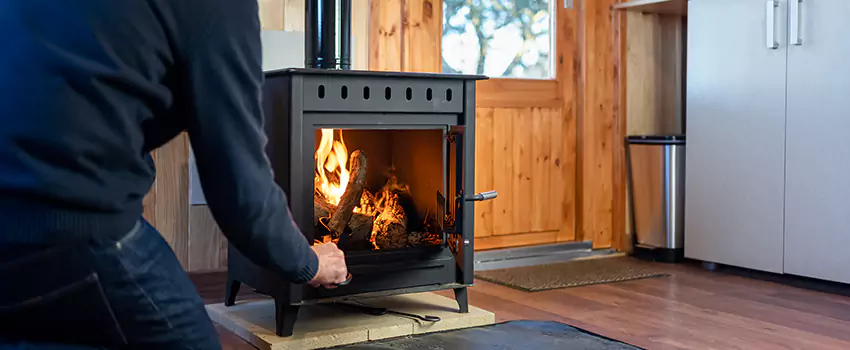 Open Hearth Wood Fireplace Installation in Wauwatosa, WI