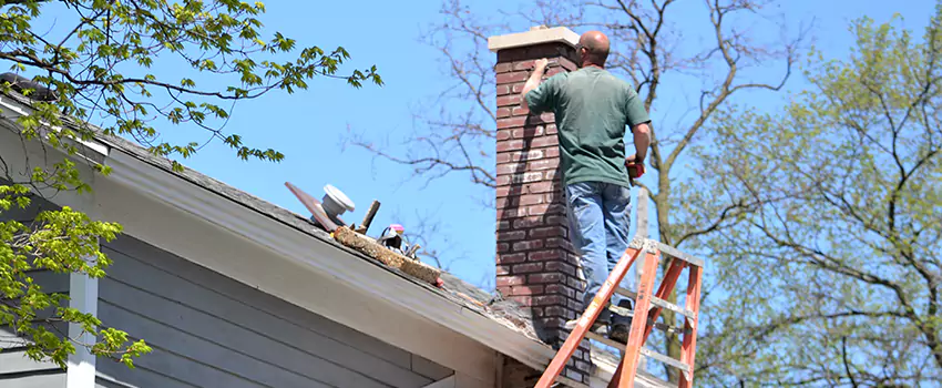Vinyl and PVC Chimney Flashing Installation in Wauwatosa, WI
