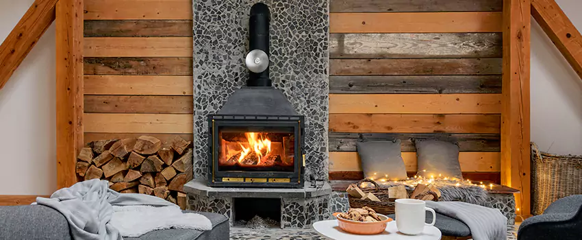 Thelin Hearth Products Direct Vent Gas Stove Fireplace Inspection in Wauwatosa, Wisconsin