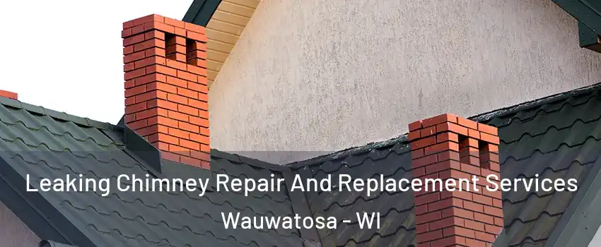  Leaking Chimney Repair And Replacement Services Wauwatosa - WI
